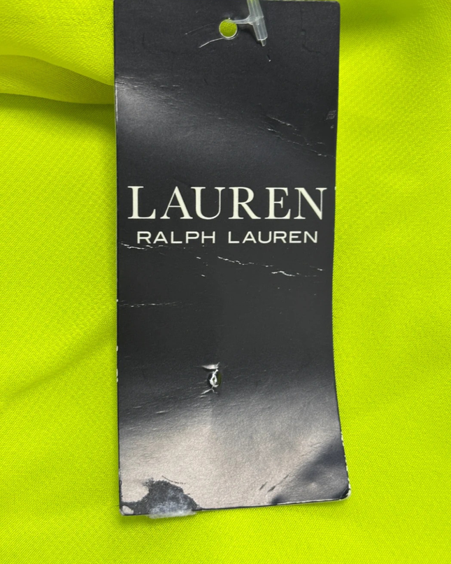 Lauren Ralph Lauren Green/Blue Ombre Satin Dress W/Tags