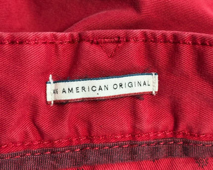 Hilfiger Denim Red Men's Casual Chino Shorts