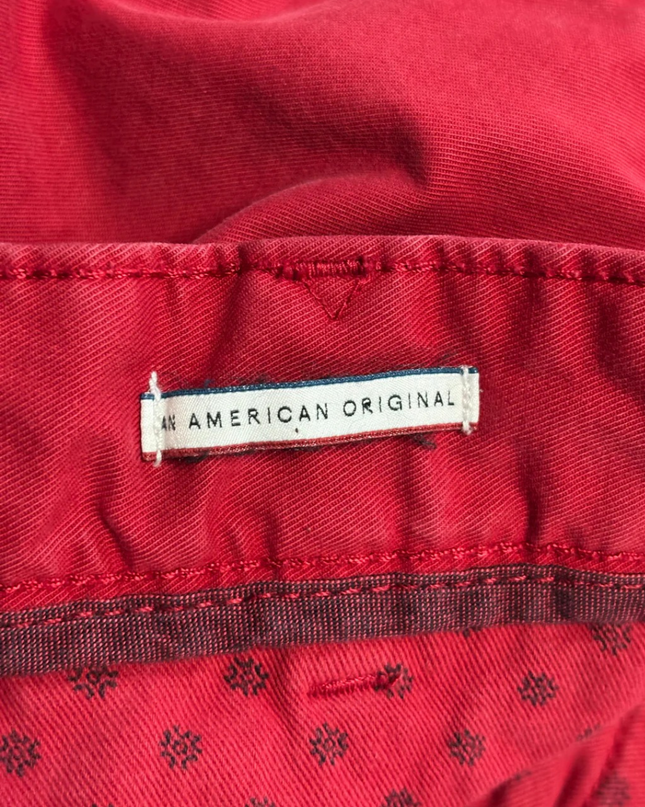 Hilfiger Denim Red Men's Casual Chino Shorts