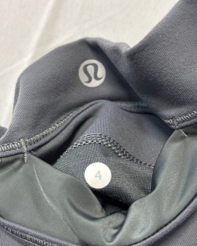 Lululemon Dark Grey High-Rise Athletic Leggings