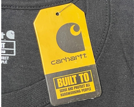 Carhartt Black Short Sleeve Pocket T-Shirt W/Tags