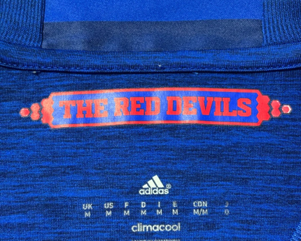 Manchester United 2016-17 Adidas Blue Away Jersey
