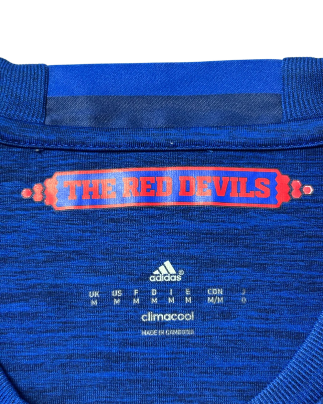 Manchester United 2016-17 Adidas Blue Away Jersey