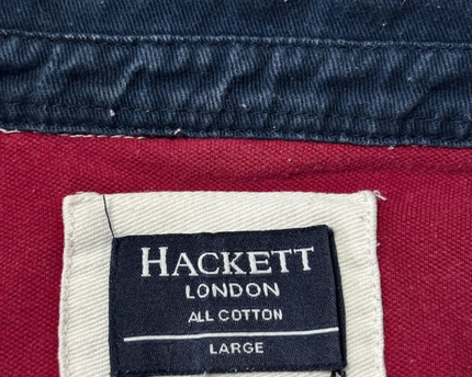 Hackett White Aston Martin Racing Rugby Polo Shirt