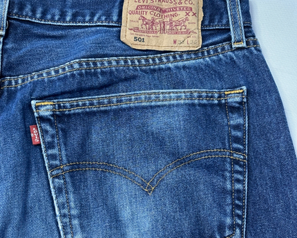 Levi's 501 Original Fit Blue Jeans