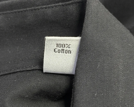 Calvin Klein Black Long Sleeve Performance Non-Iron Dress Shirt