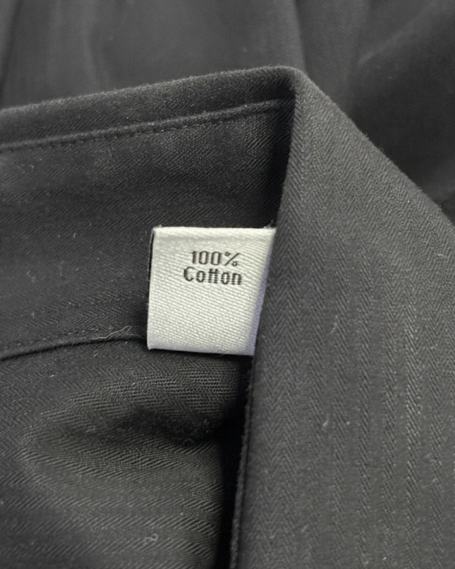 Calvin Klein Black Long Sleeve Performance Non-Iron Dress Shirt