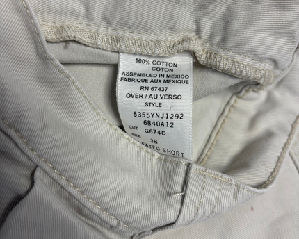 Polo Jeans Co. Ralph Lauren Beige Pleated Chino Shorts