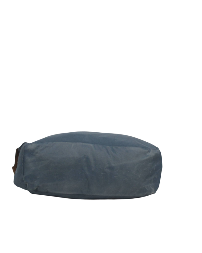 Longchamp Blue Nylon Hobo Shoulder Bag