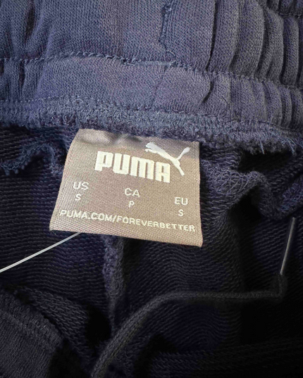 Puma Slim Fit Navy Blue Fleece Jogger - XS | Waist: 26" | With Tags