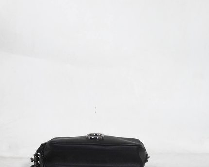 Marc Jacobs Black Snapshot Leather Crossbody Bag