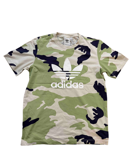 Adidas Originals Trefoil Desert Camo Logo T-Shirt - M