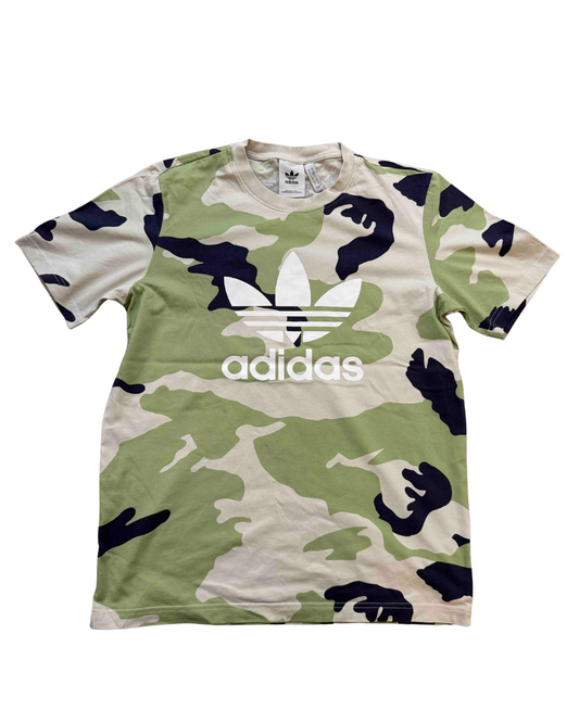 Adidas Originals Trefoil Desert Camo Logo T-Shirt - M