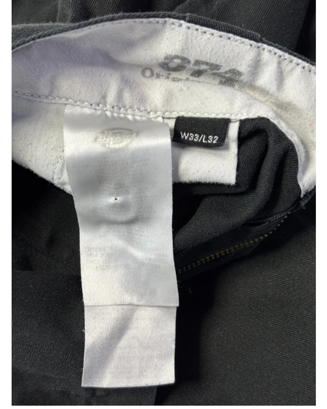 Dickies Black 874 Original Fit Work Pants