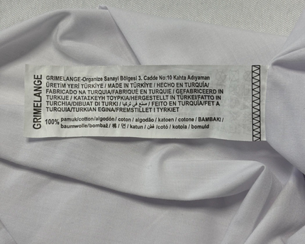 Grimelange White Cotton Puff Bubble Skirt