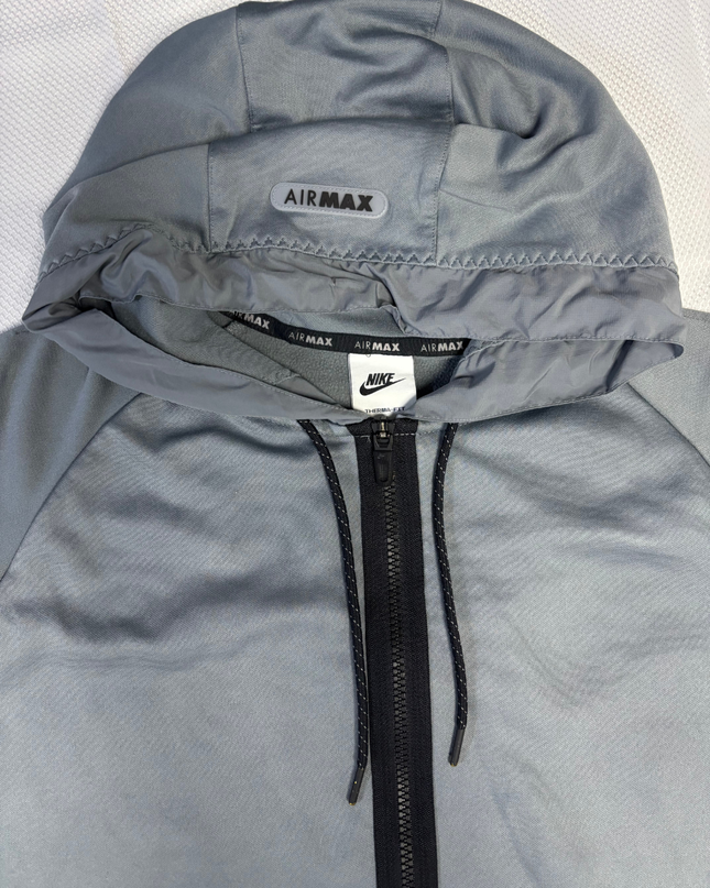 Nike Air Max Grey Half-Zip Therma-FIT Hoodie