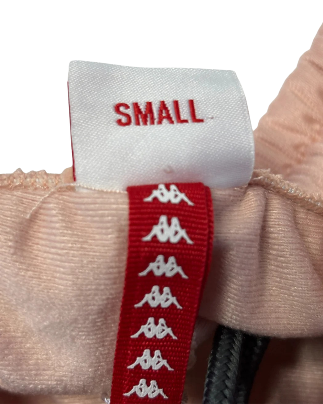 Kappa Pink Logo Tape Athletic Shorts