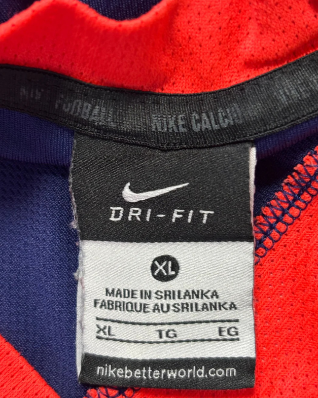 FC Barcelona Nike Navy Blue and Red  Training Jersey