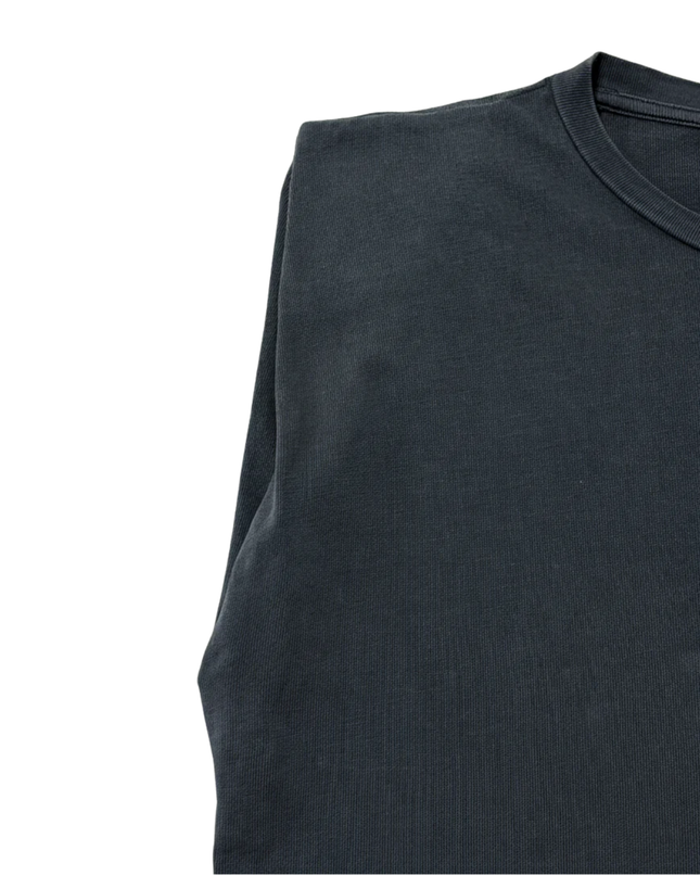Pull&Bear Dark Grey Sleeveless Muscle Tank Top