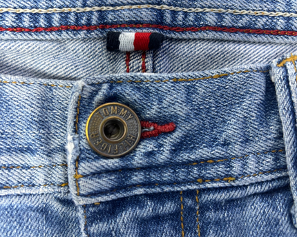 Tommy Hilfiger Blue Straight Leg Denim Jeans