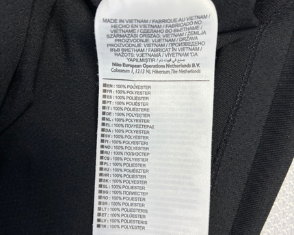 Nike Black Dri-FIT Performance Running T-Shirt