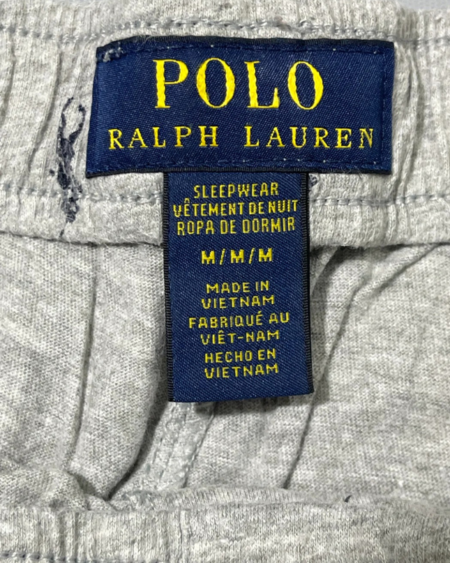 Polo Ralph Lauren Grey Allover Pony Print Sleep Shorts