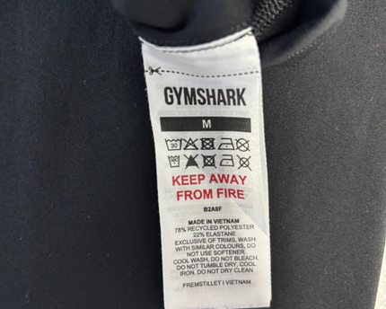 Gymshark Black High-Rise Performance Leggings
