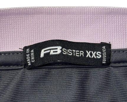 FB Sister Grey Graphic Football Jersey