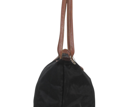 Longchamp Black Le Pliage Large Shoulder Tote Bag