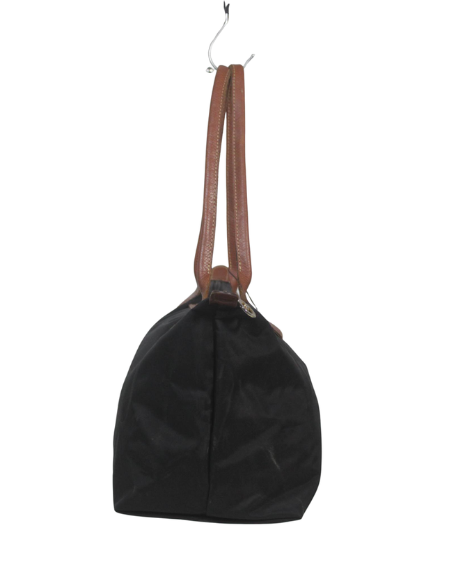 Longchamp Black Le Pliage Large Shoulder Tote Bag