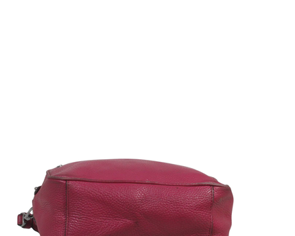 DKNY Pink Pebbled Leather Crossbody Bag