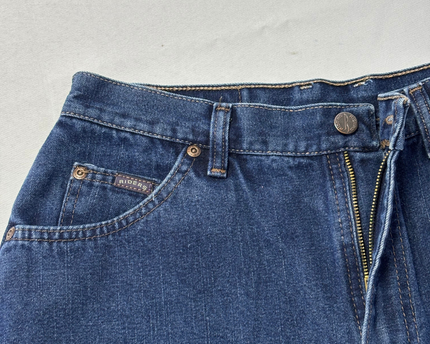 Riders Women's High-Waisted Straight Leg Blue Jeans