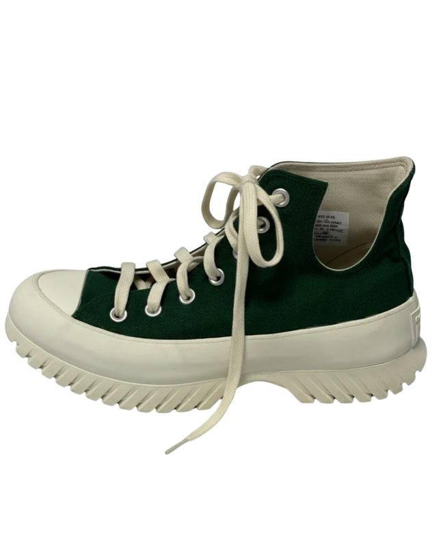 Converse Green Chuck Taylor All Star Lugged 2.0 High-Top Sneakers