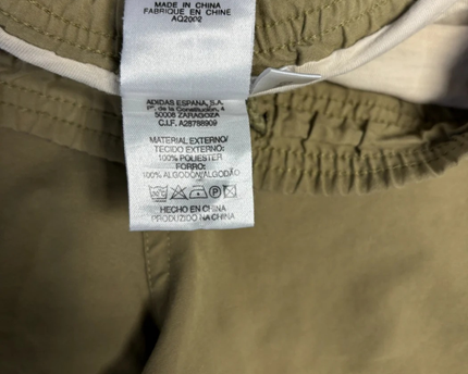 Adidas Khaki Sports Shorts