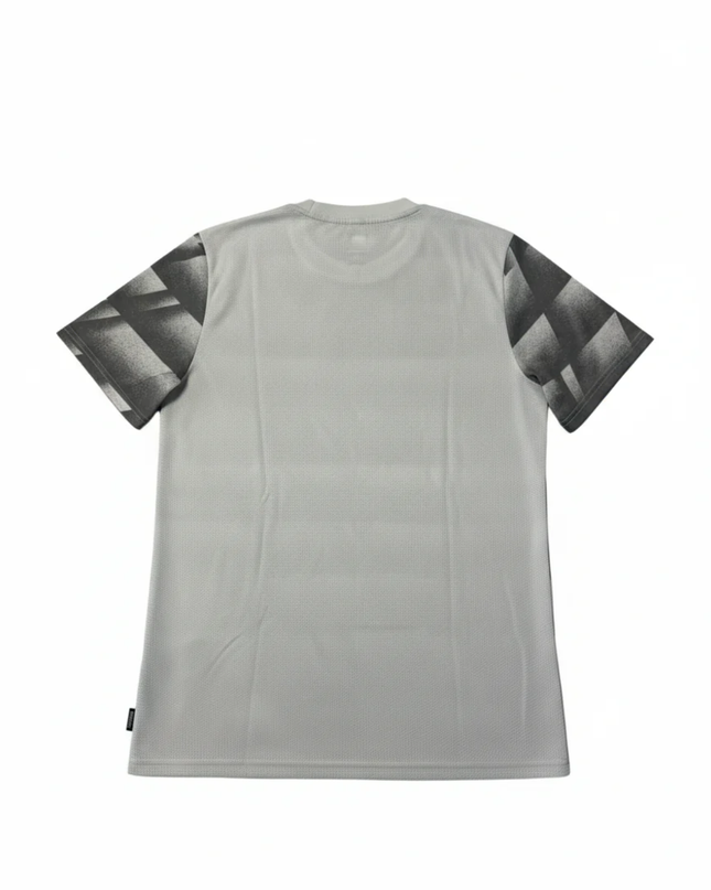 Nike Grey/White Graphic Print Performance Sports T-Shirt
