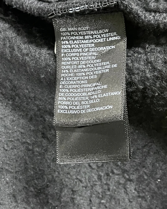 THE NORTH FACE Black Full-Zip Sherpa Fleece Jacket