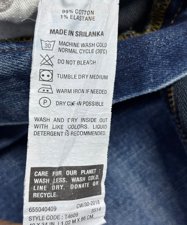 Marks & Spencer Blue Men's Comfort Denim Jeans