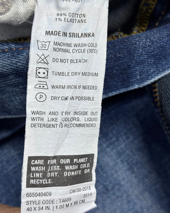 Marks & Spencer Blue Men's Comfort Denim Jeans