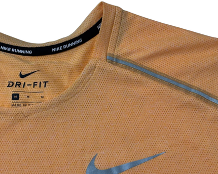 Nike Orange Dri-FIT Running Sports T-Shirt