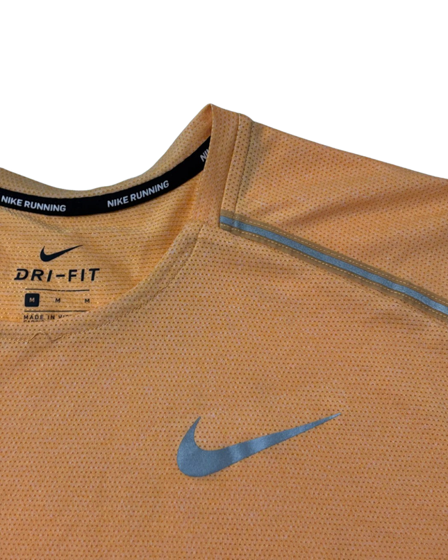 Nike Orange Dri-FIT Running Sports T-Shirt