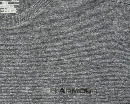 Under Armour Grey HeatGear Loose Fit Sports T-Shirt