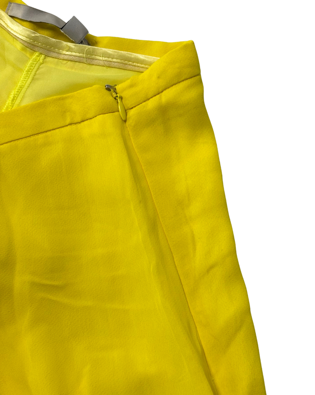 ZINI Yellow High-Waisted Wide Leg Pants