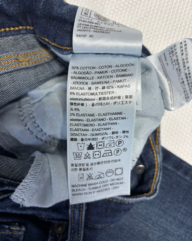 Levi's Blue 715 Bootcut Jeans