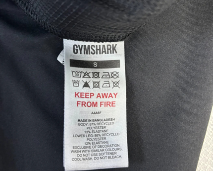 Gymshark Black Performance Training Pants