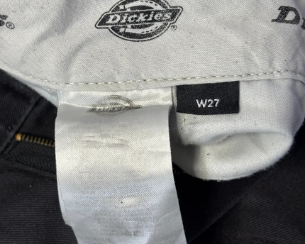 Dickies Black Straight Leg Work Pants