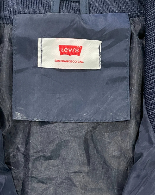 Levi's Navy Blue Lightweight Sporty Windbreaker Jacket