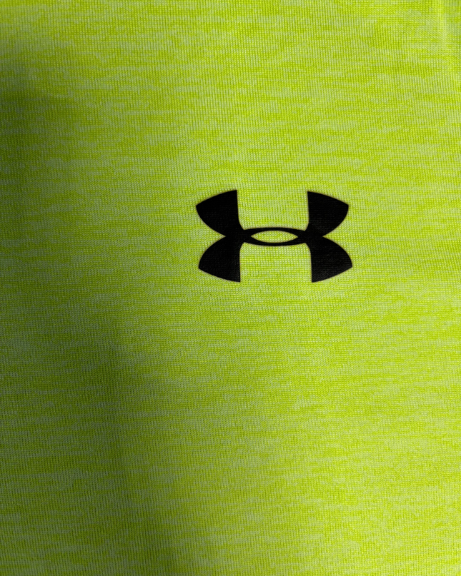 Under Armour Neon Yellow Tech Tee Sports T-Shirt