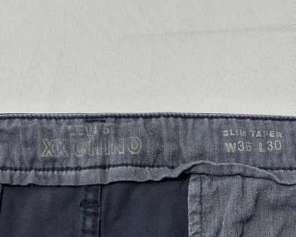 Levi's Navy Blue Slim Tapered XX Chino Pants