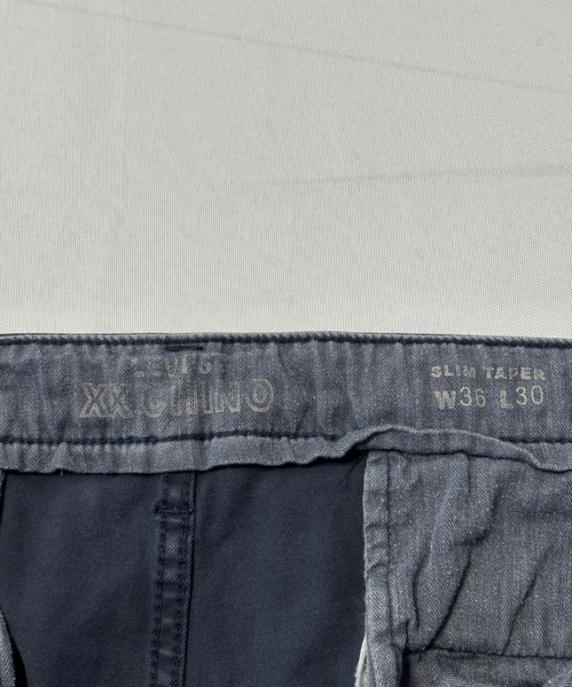 Levi's Navy Blue Slim Tapered XX Chino Pants