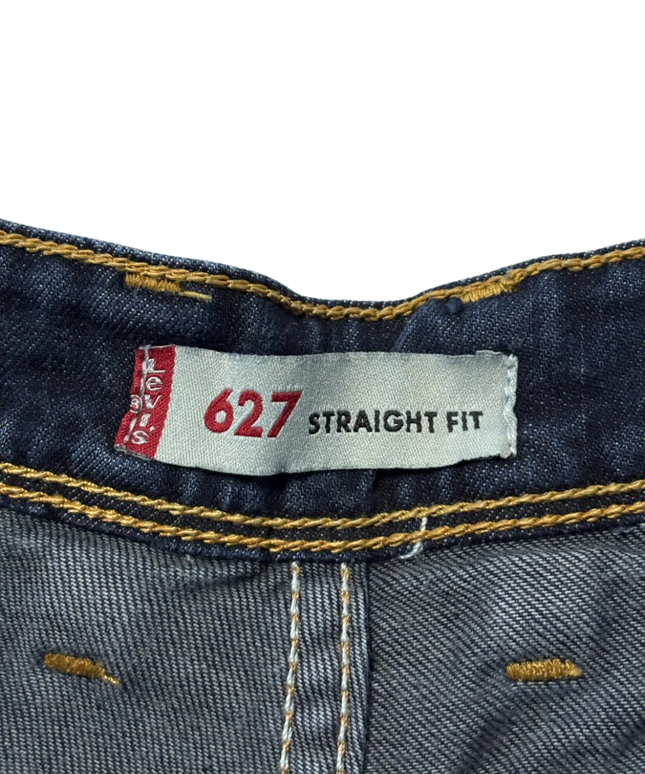 Levi's 627 Dark Blue Straight Fit Denim Jeans